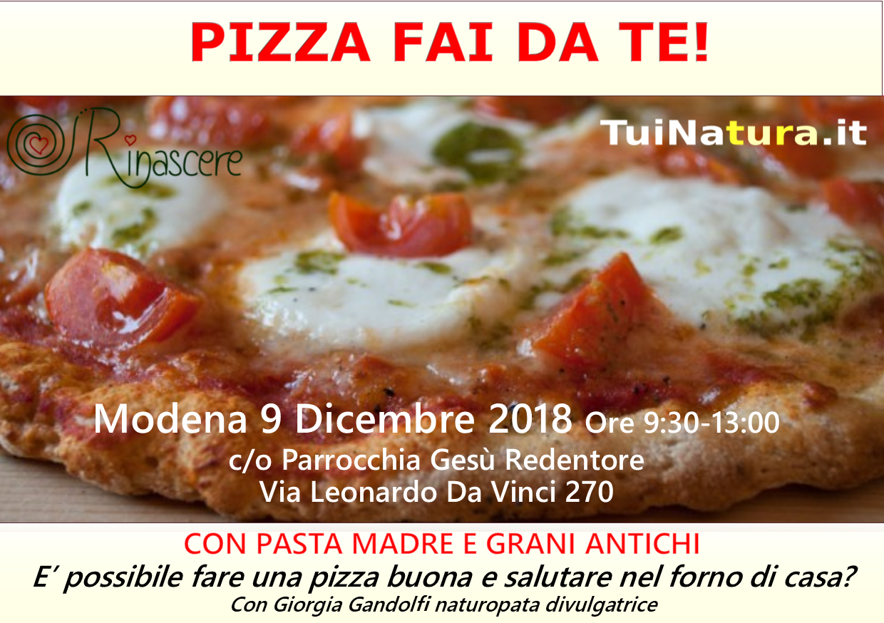 pizza fai da te corso pratico modena