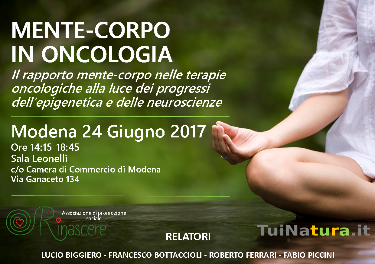 MENTE-CORPO IN ONCOLGIA convegno a Modena