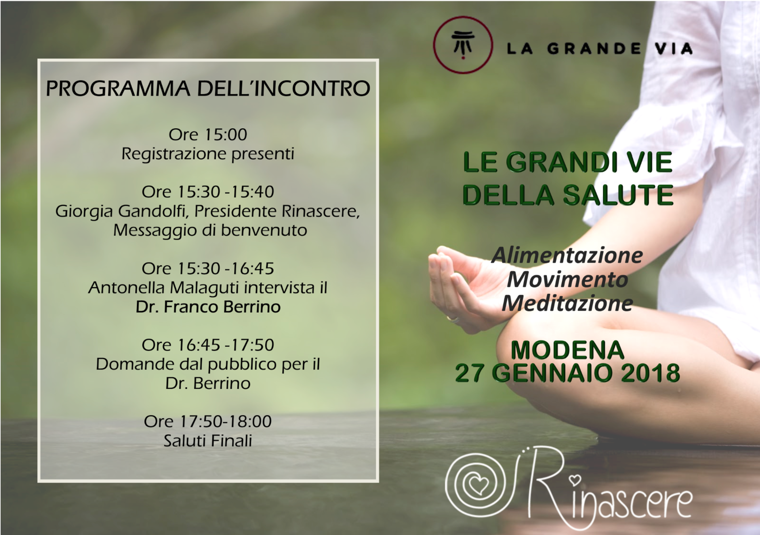 programma convegno Berrino Modena