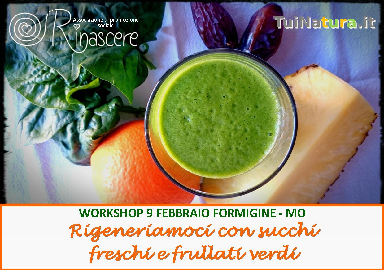 CORSO SUCCHI FRESCHI E FRULLATI VERDI MODENA