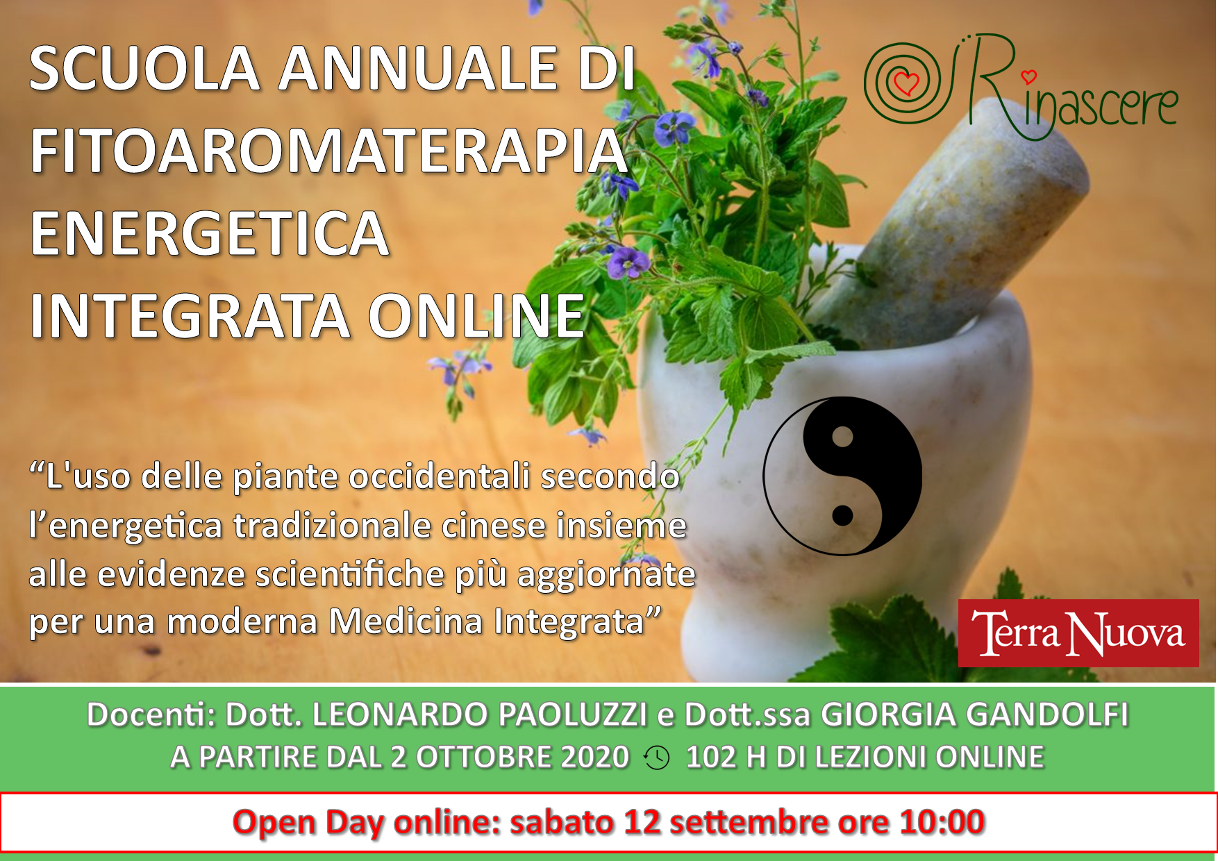 SCUOLA FITOAROMATERAPIA ENERGETICA